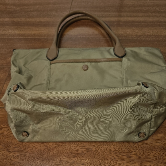 Banana Republic Mini Nylon Tote Bag Light Sand Dune - Picture 7 of 14